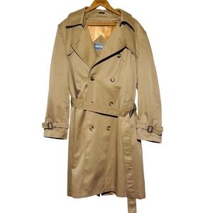 Stormport Beige Buckle Trench Coat Removable Liner | Sz 42R